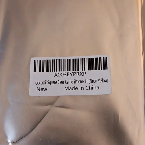 Iphone 11 Yellow Cell Phone Case - Picture 3 of 3